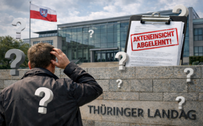 Intransparenz im THÜRINGER LANDTAG – Brombeere lehnt Akteneinsicht in Petition durch Petentin ab