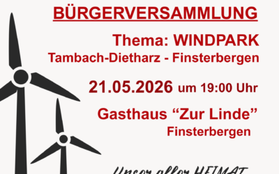 Volles Haus in Finsterbergen – Informationsveranstaltung am 21.05.2026